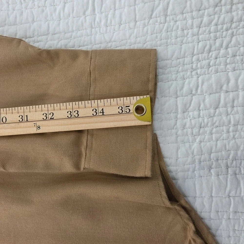 J.Crew Cotton-Cashmere Blend Shirt Mens XL Camel NWT CC100 NEW Preppy Old Money